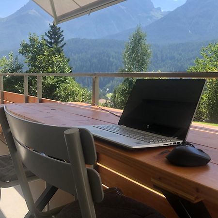Aaa Chalet Allegra Rojo With Mountain View Scuol Zewnętrze zdjęcie
